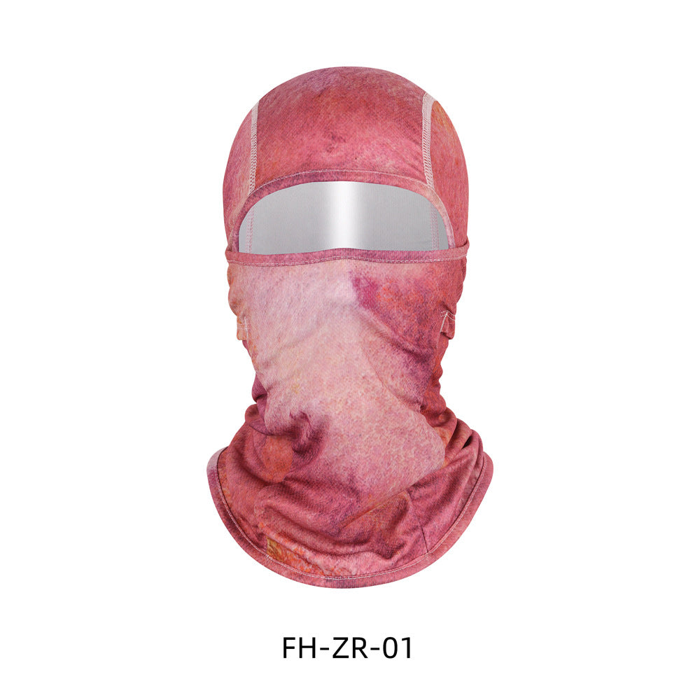 Outdoor Camouflage Headgear Windproof Scarf Tactical Riding Headscarf Fishing Mask Face Mask Balafach