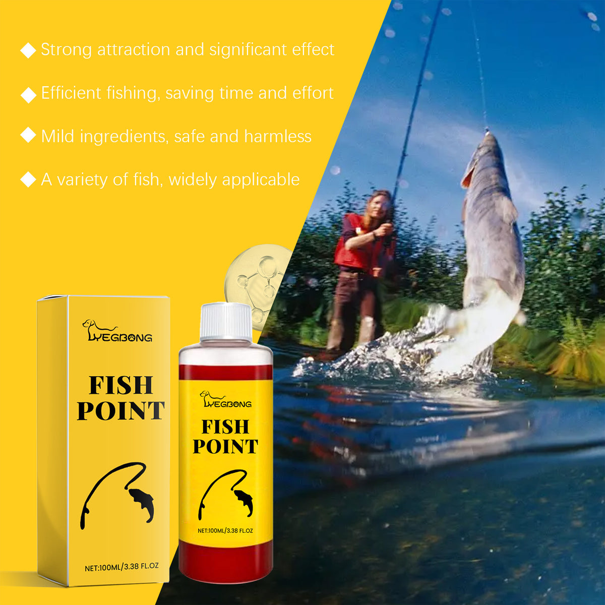 Red Bug Bait Bait Fish Feed Nutrient Fishing Wild Fishing Attractant Fish Attractant