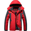 Men's outdoor fishing suit winter windproof and cold resistant with thick fleece mountaineering jacket for men